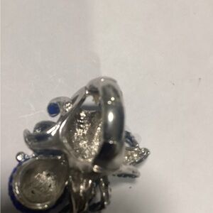 Elegant Silver and Blue Women's Jewelry